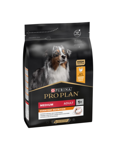 PRO PLAN MEDIUM ADULT Riche en poulet - 3kg