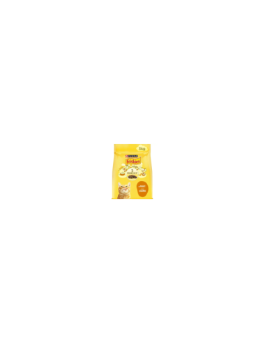 FRISKIES CHAT ADULTE - Croquettes au Poulet et aux Légumes - 3kg