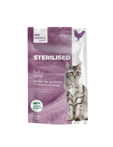 Bubi Nature Sterilised, filet de poulet, 70g