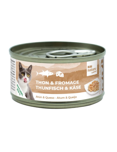 Bubi Nature, thon/fromage, 70g
