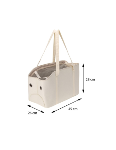 Sac de Transport pour Chat et Petit Chien - Confort et Aération