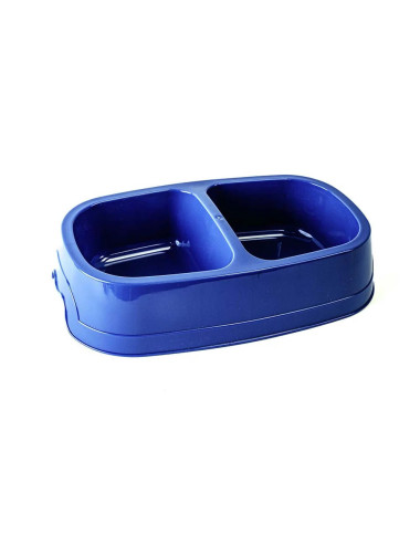 Gamelle Double pour Chat - Design Antidérapant & Facile à Nettoyer
