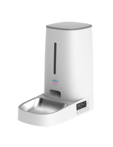 Distributeur Automatique de Croquettes 4L - Programmable & Facile à Utiliser