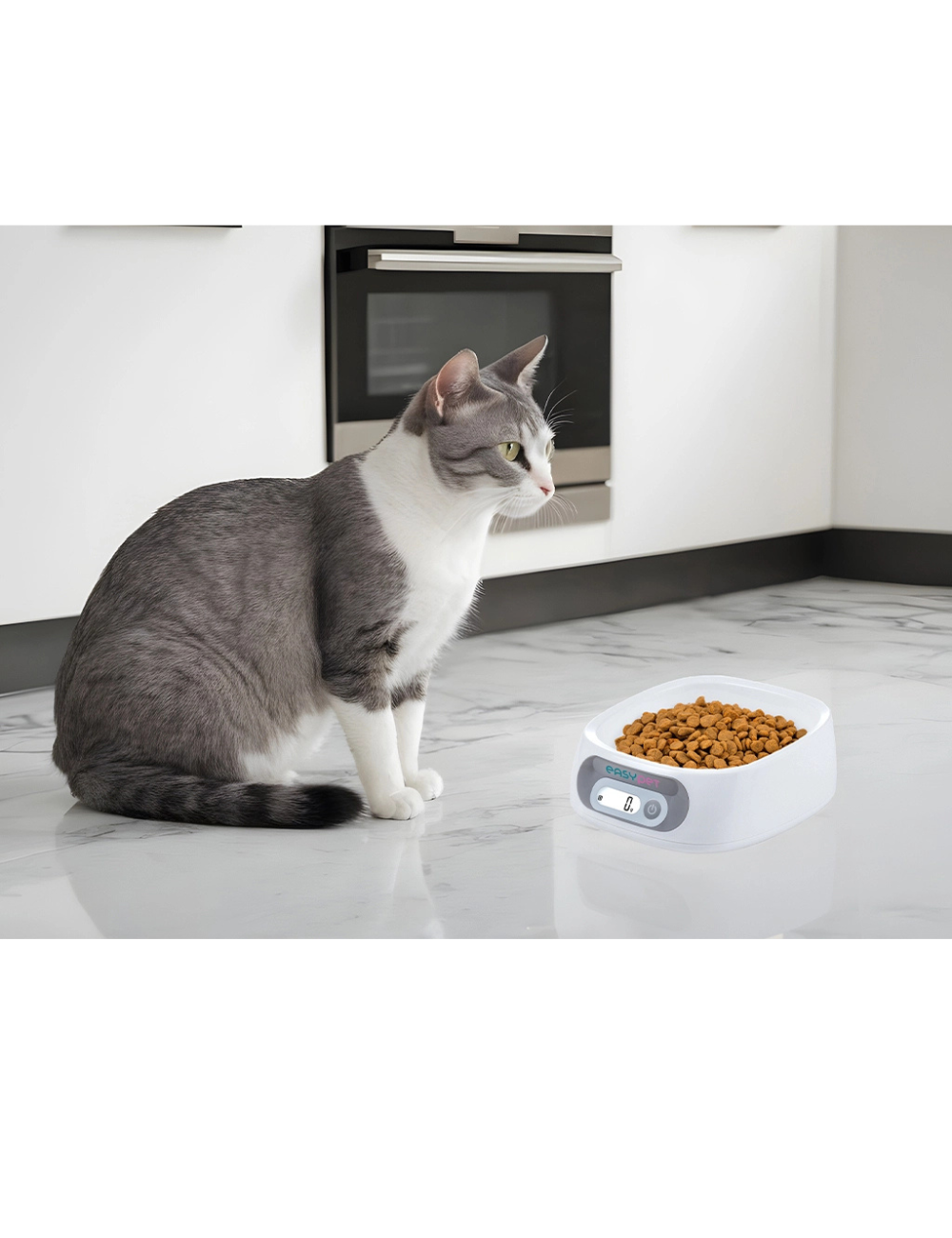 Gamelle avec Balance Intégrée - Contrôle Précis des Rations pour Animaux