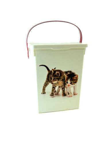 Boîte à Croquettes pour Chat – Stockage Hermétique et Pratique