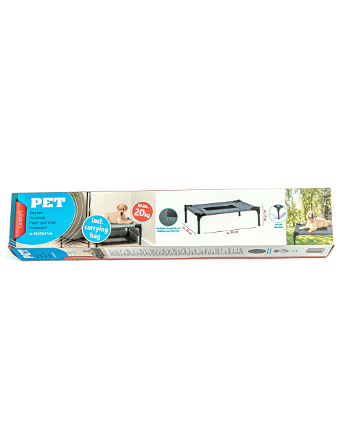 Lit surélevé pour Chien – Couchage Confortable et Aéré en Hauteur