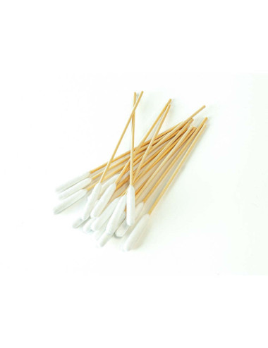 BambooStick – Lot de 50 bâtonnets pour oreilles de chien