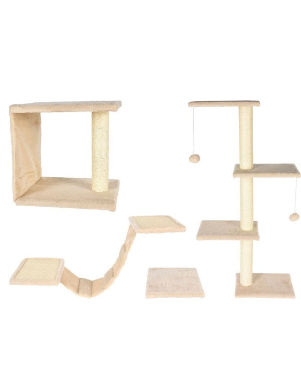 Mur d'Escalade pour Chat – Aire de Jeu Murale avec Plateformes