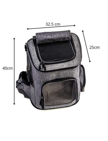 Sac de Transport pour Chien et Chat – Confort et Sécurité
