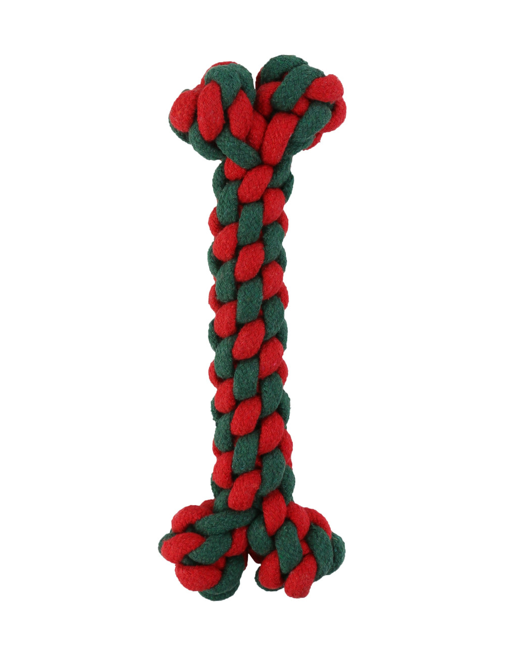 Os en corde noël rouge & vert