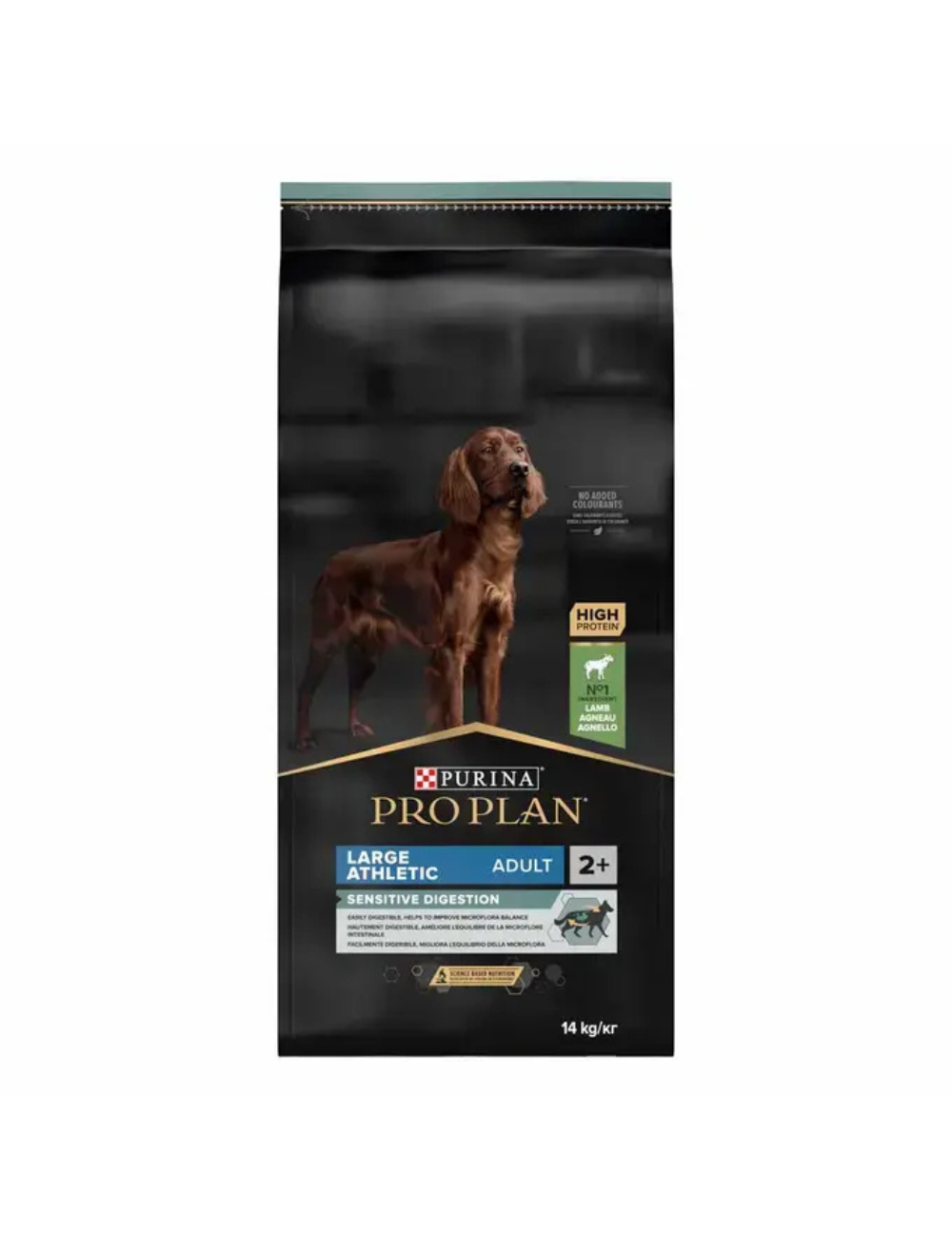 PRO PLAN LARGE ATHLETIC ADULT SENSITIVE DIGESTION - Riche en agneau - 14kg