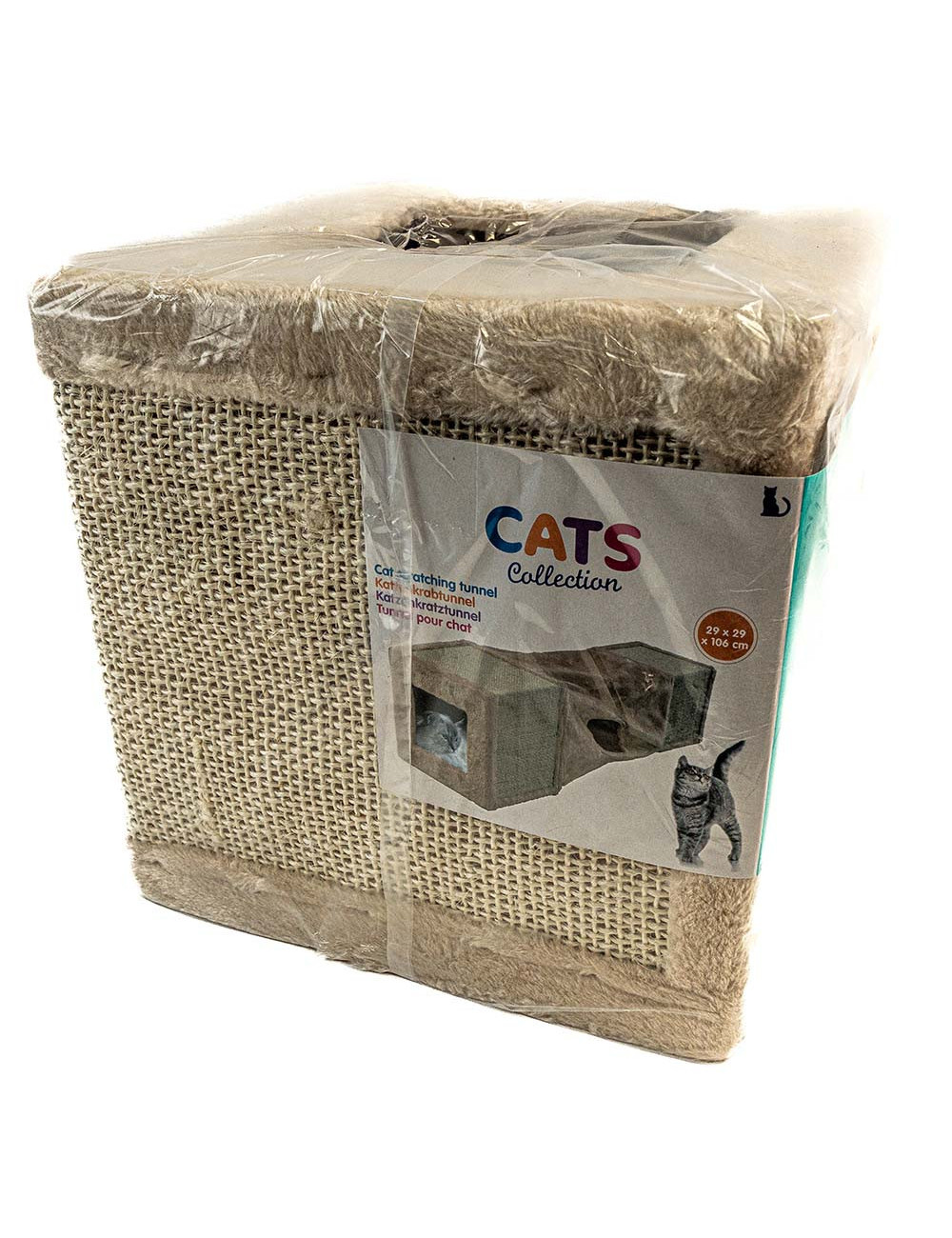 Tunnel de jeu pour chat - Pliable et Amusant