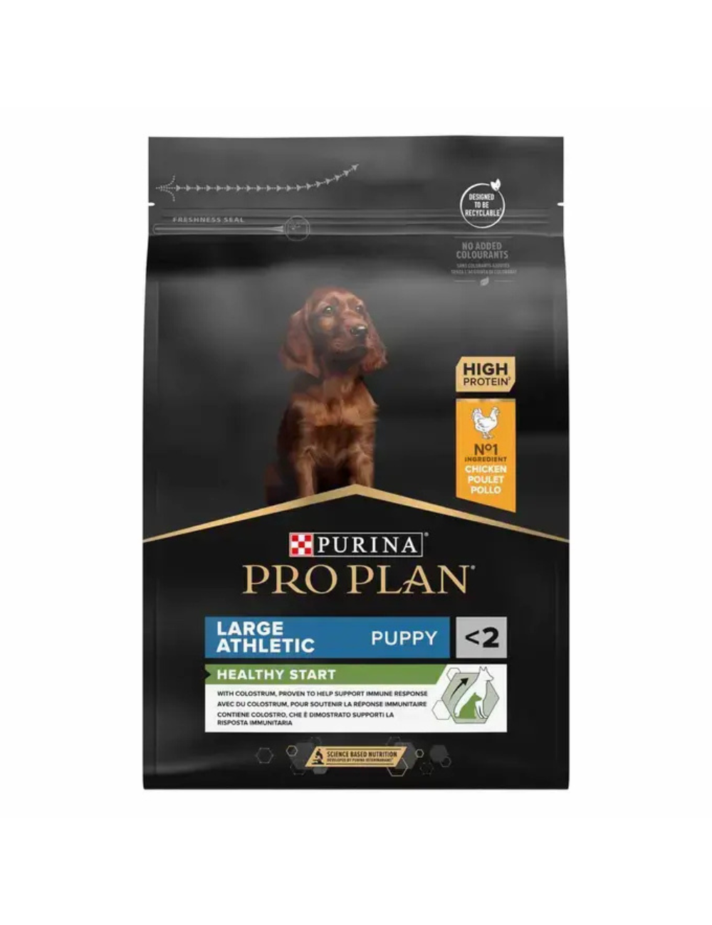PRO PLAN LARGE ATHLETIC PUPPY HEALTHY START - Riche en poulet - 3kg