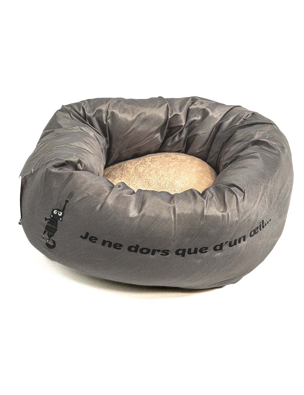 Panier Rond pour Chat – Cocooning et Ultra Confortable